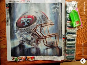 San Francisco 49ers new unfinished diamond painting kit