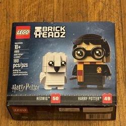 Lego BRICKHEADZ HARRY POTTER & HEDWIG (41615) Brand new