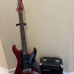 Kramer Vintage300 ST W/ Silvertone Amp