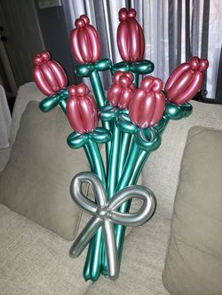 Balloons bouquet Tulips