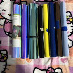 Vinyl Rolls + Party Foil Roll