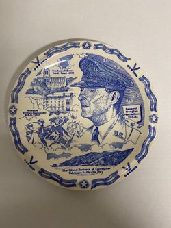 Vernon Kilns General Douglas MacArthur Collector Plate Pre Owned