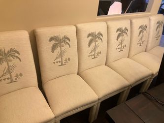 Six  Dining room chairs