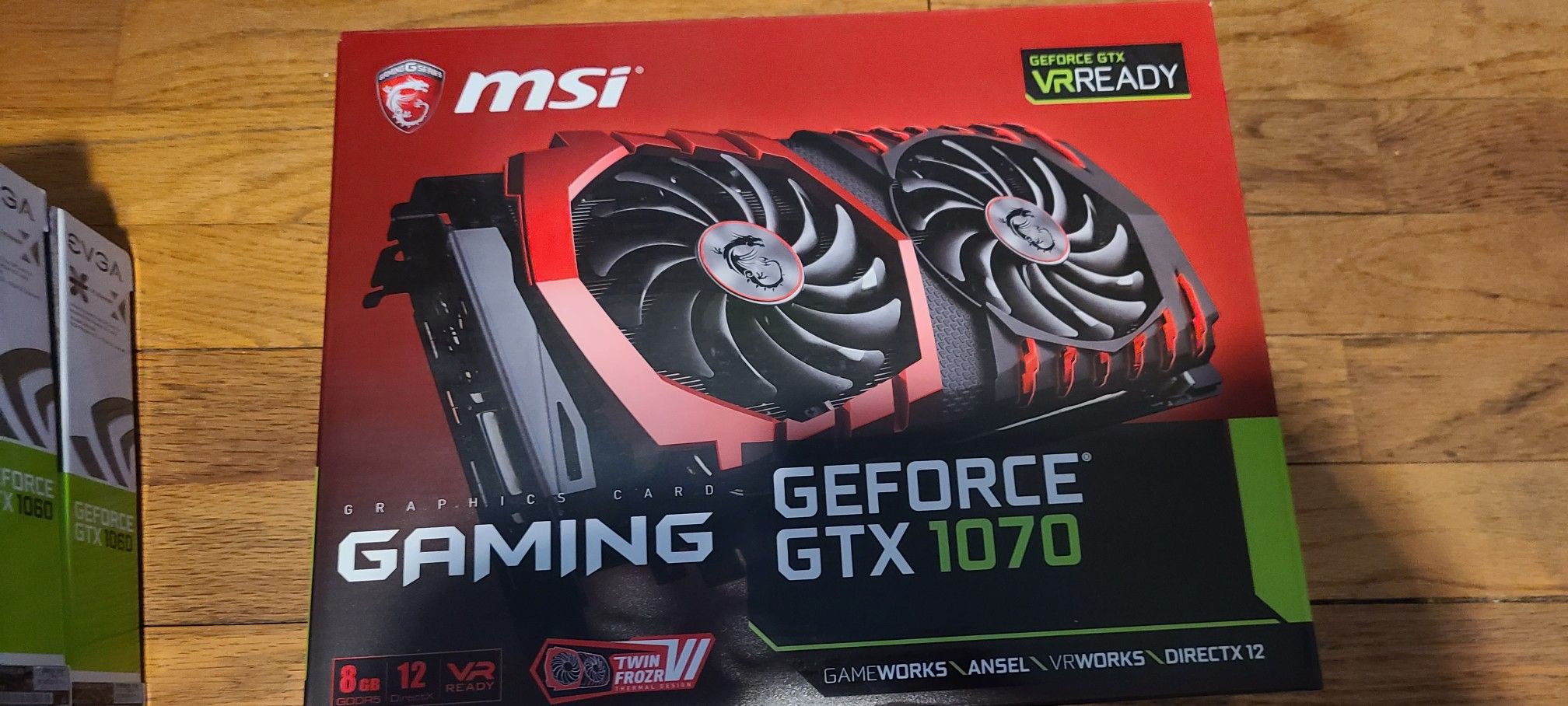 MSI GTX1070 GPU 8gb