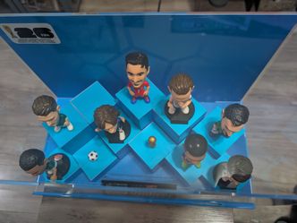 Zuru Ballers FIFA World Cup Soccer Display Case Various Players RARE
