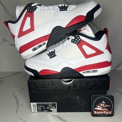 Brand New Jordan 4 Red Cement Size 10M