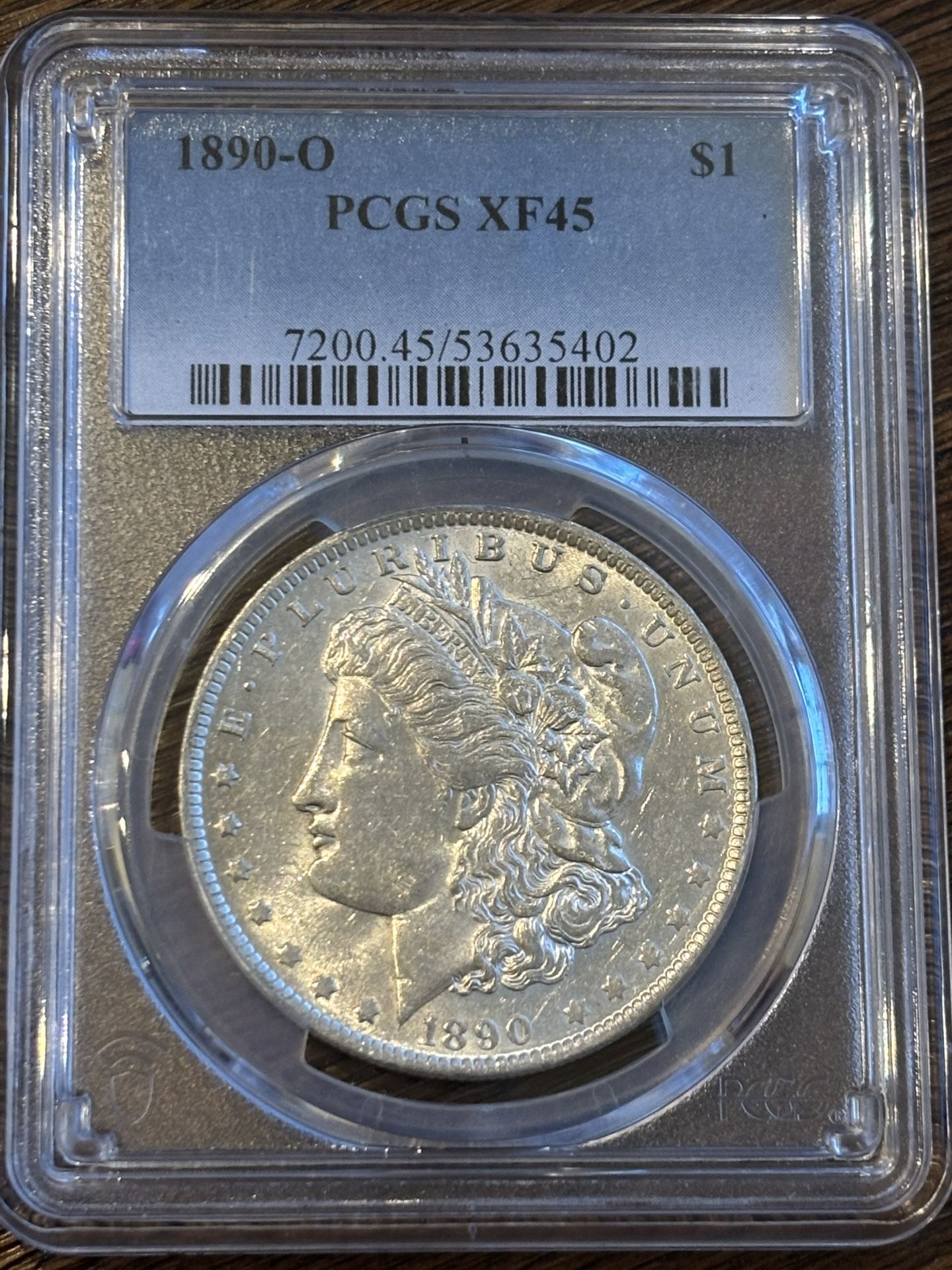 1890-O Morgan Dollar – PCGS XF45
