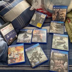 X 10 PS4 Games for Sale