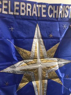 Christmas start flag