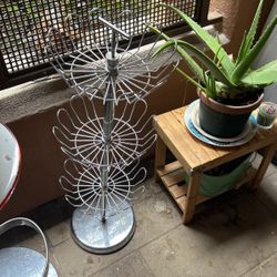 3 Tire Stand Organizer Shelf Basket 