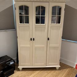 Chest/ Desk Combination Armoire 