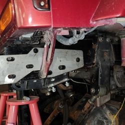 Jeep Cherokee XJ Front Bumper Mounting Plates - Extended