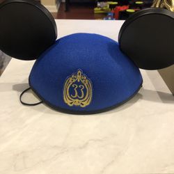 Disney Club 33 collectible Mickey ears hat