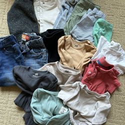  Baby Boy Clothes Size 12-24 mos 