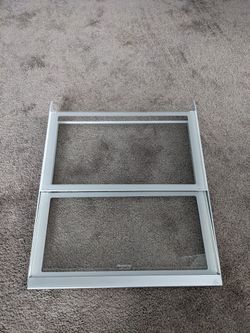 FREE New Whirlpool French Door Refrigerator Glass Tuck Away Shelf W10447516