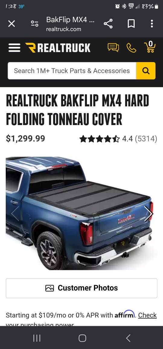Folding Tonneau Cover