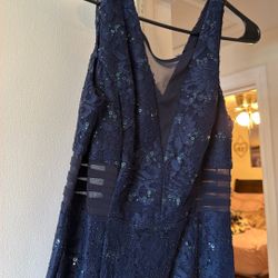 Navy Blue Dress