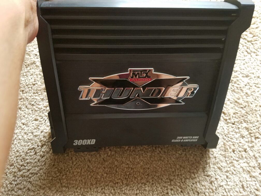 MTX Audio XThunder 300XD 300W RMS, ClassD Monoblock Car Amp