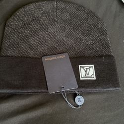 Black Louis Vuitton Beanie