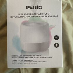 homedics ultrasonic, aroma diffuser