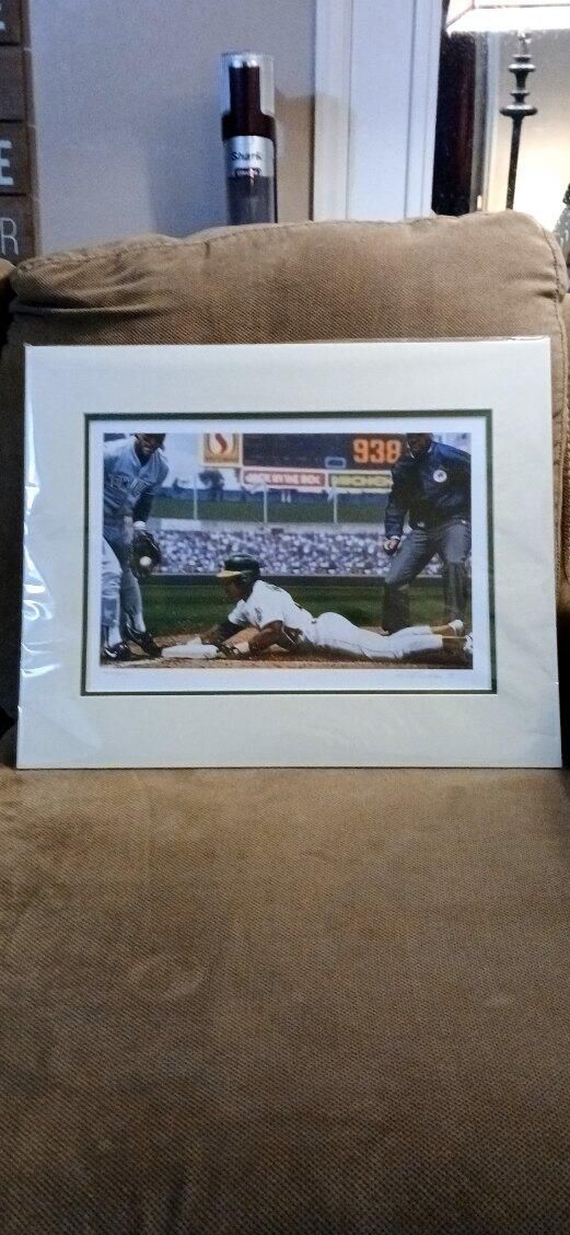 National Baseball Hall Of Fame (939) Rickey Henderson/ Man Of Steal May 1, 1991 Picture