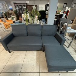 Brand New Grey Sofa/ W Ottoman 