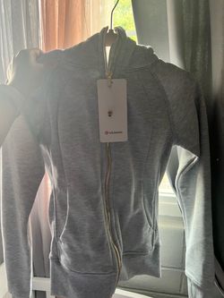 Lululemon Gray Full-Zip Hoodie with Tags