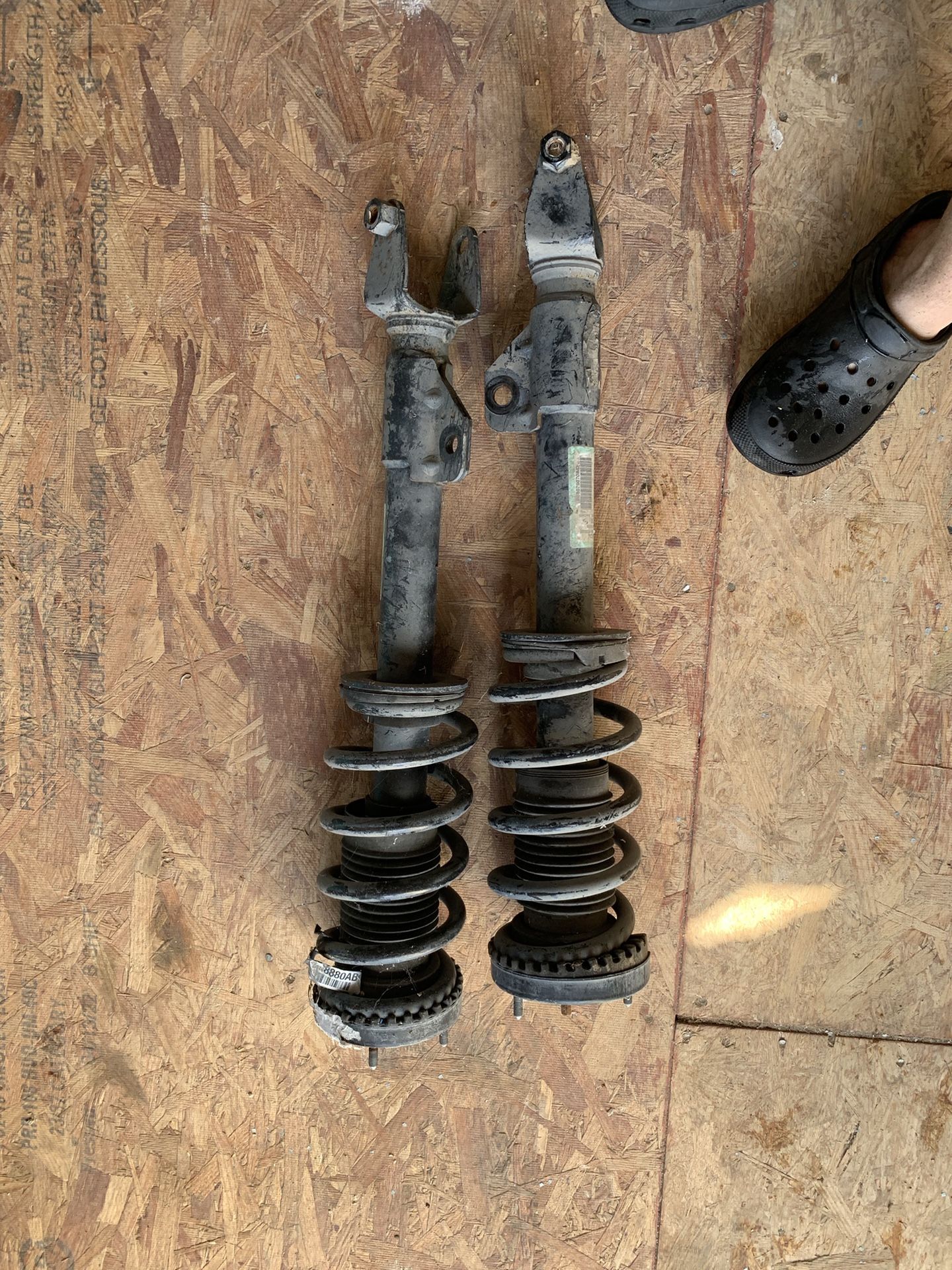 front shock absorbers