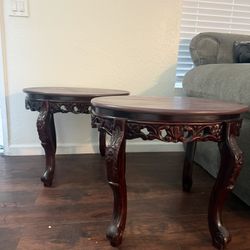 2 End tables 