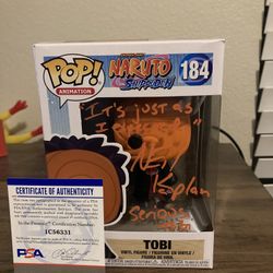 Funko pop Tobi Signed 