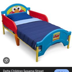 Sesame Street /Elmo Toddler Bed