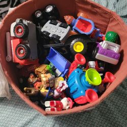 Bucket Full Of Trucks 