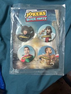 Impractical jokers pins