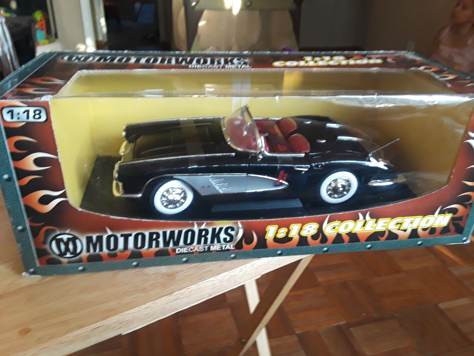 Diecast 1958 Chevy Corvette 1:18 1/18... LOTS OF MORE CARS ON MY PAGE!!!