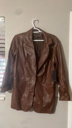 Brown blazer