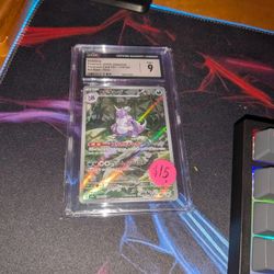 Nidoking Pokemon Card 151 174/165 - CGC 9