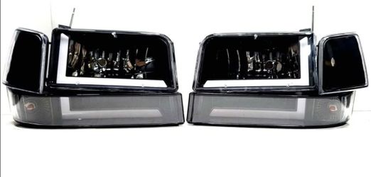 HEADLIGHTS FOR 1(contact info removed) FORD F150-F350 LED