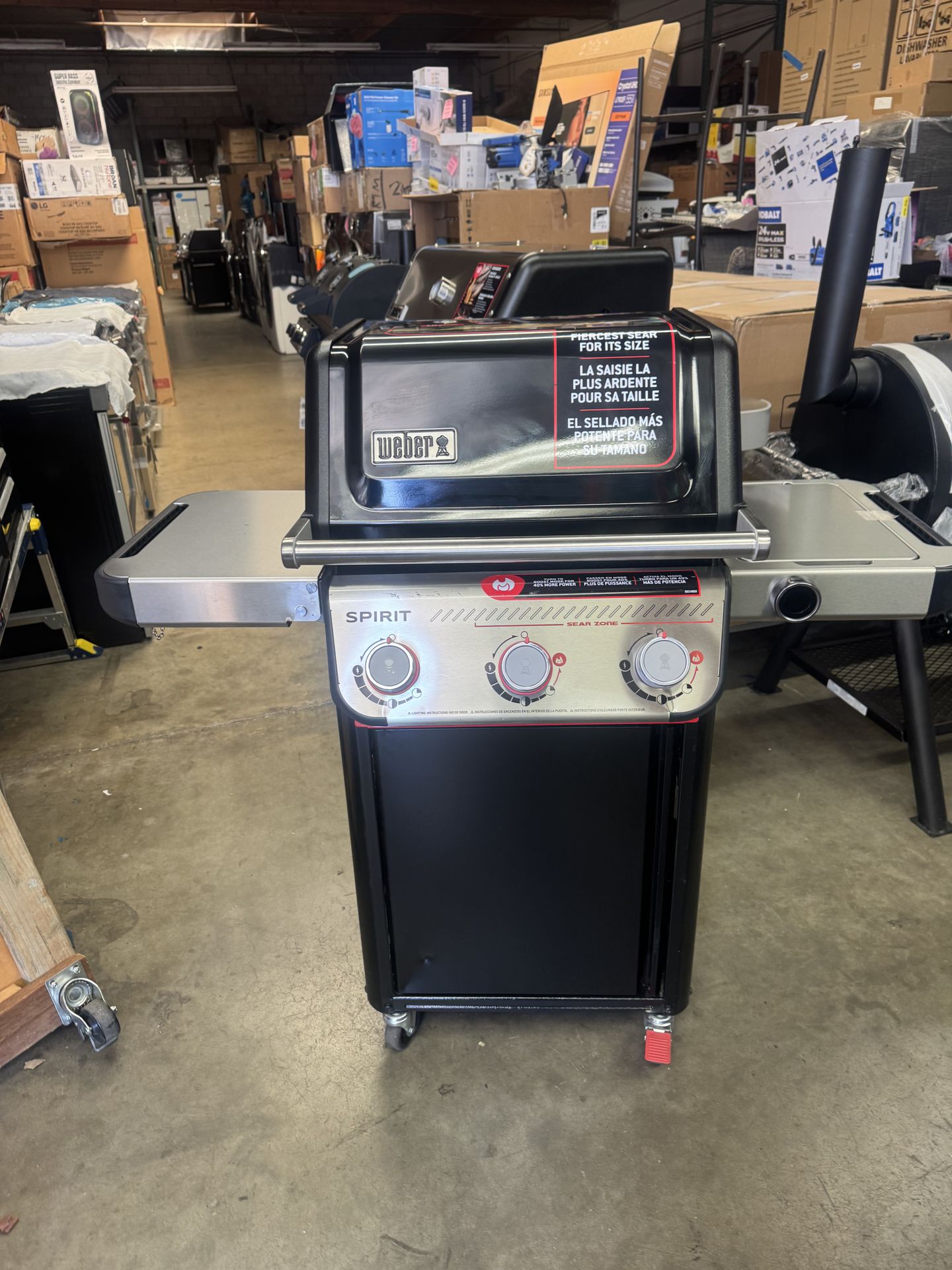 Bbq grill ga propane Weber 3 burner