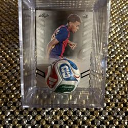 Lamine Yamal Shadow Box With Card And Soccer Ball