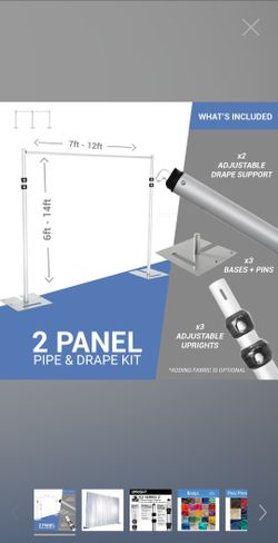 Gorilla Pipe & Drape Kit EZ Series - Used 