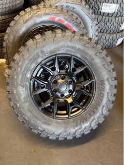 Rims And Tires 17" 6X139.7 Rines y llantas para tacoma chevy silverado gmc sierra