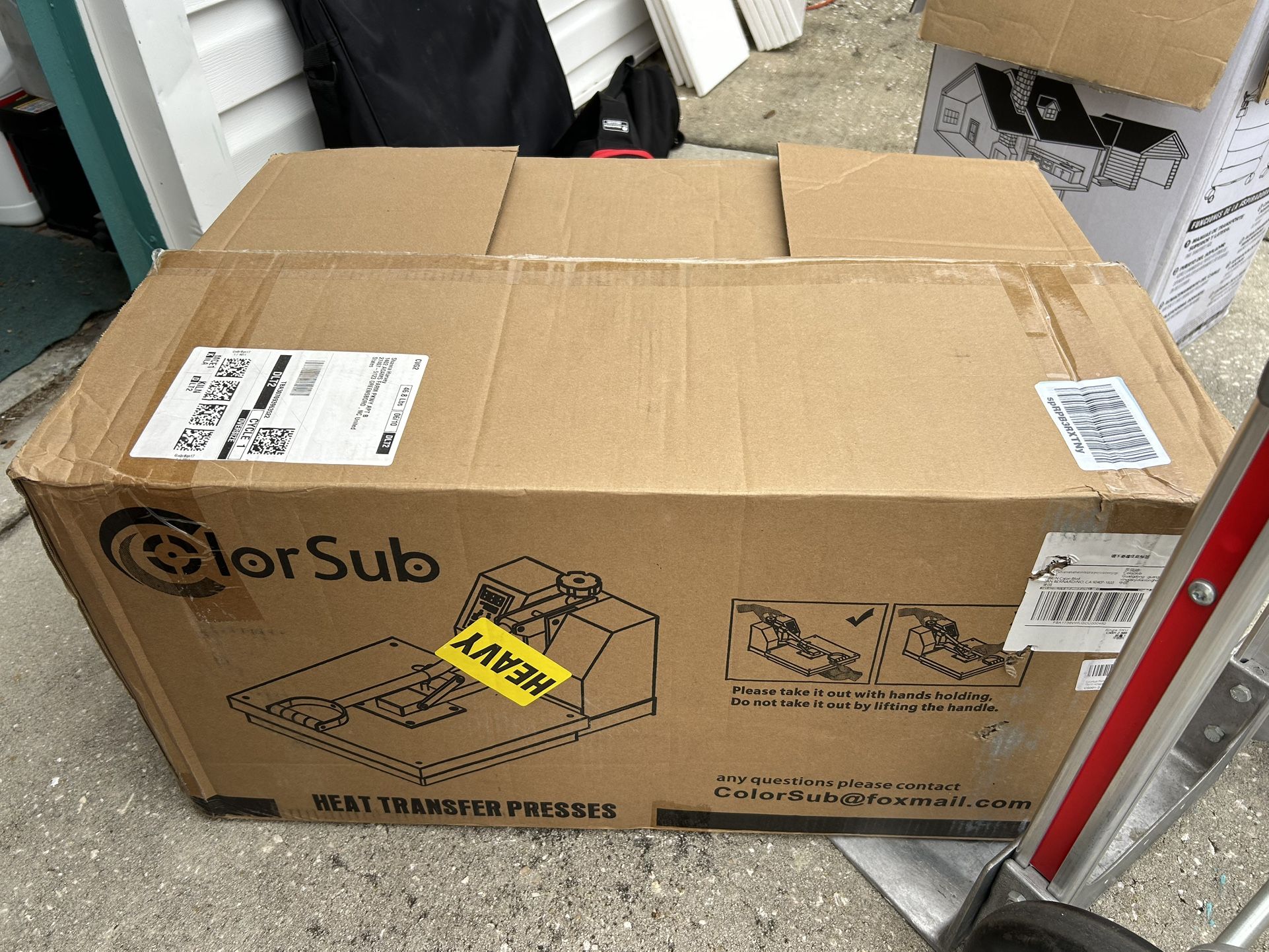 Color Sub Clamshell Heat Press 