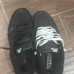travis scotts black phantom (used) sized 11.5