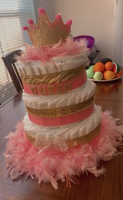 Diper Cake For Baby Girl