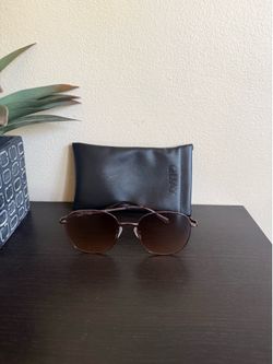 Quay Jezabell sun glasses in chocolate brown