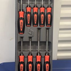 Snap-on Tools  9 pc TORX® Instinct® Soft Grip Screwdriver Set (T8-T45) 