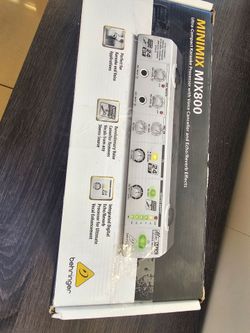 Behringer Ultra-Compact Karaoke Processor with Voice Canceller and Echo/Reverb Effects