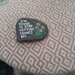 Hand Painted Rock