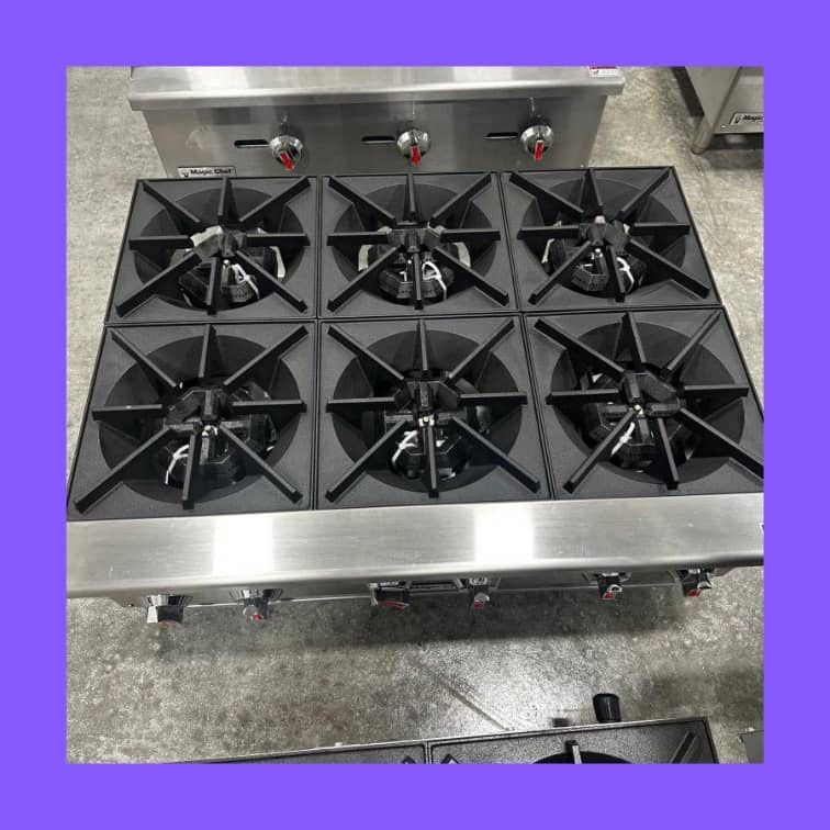 Commercial Stove Top Countertop