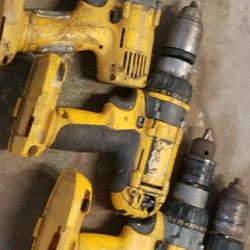 Dewalt Drills And  Impact Drivers All Work!